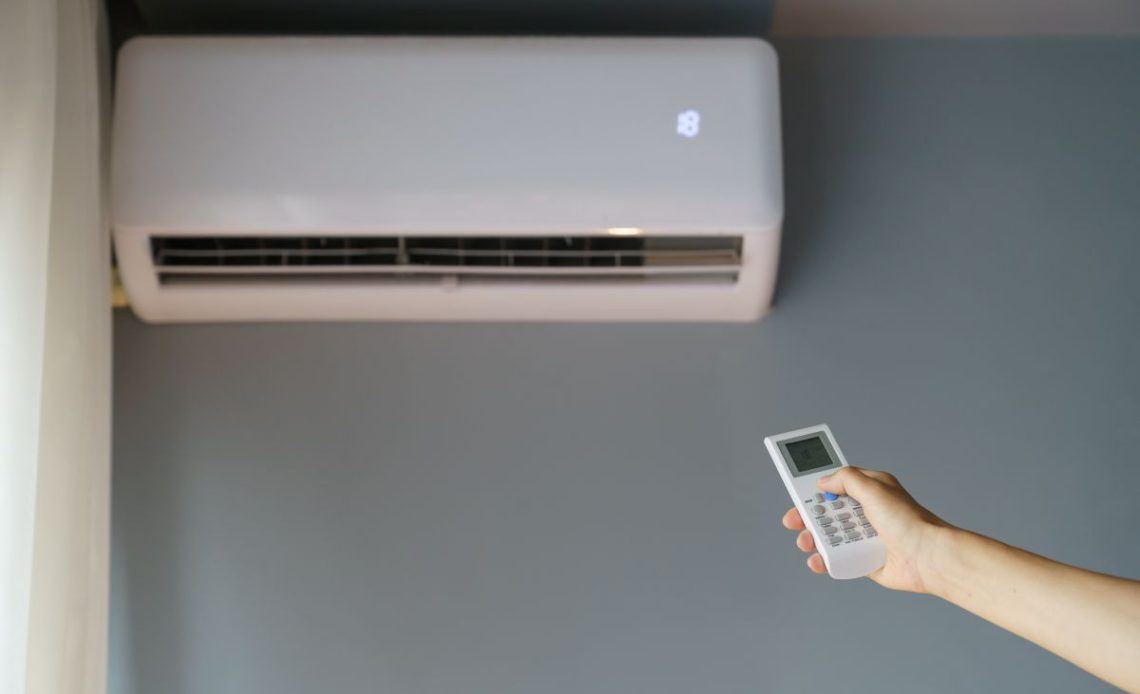 klimatyzator w trybie czuwania