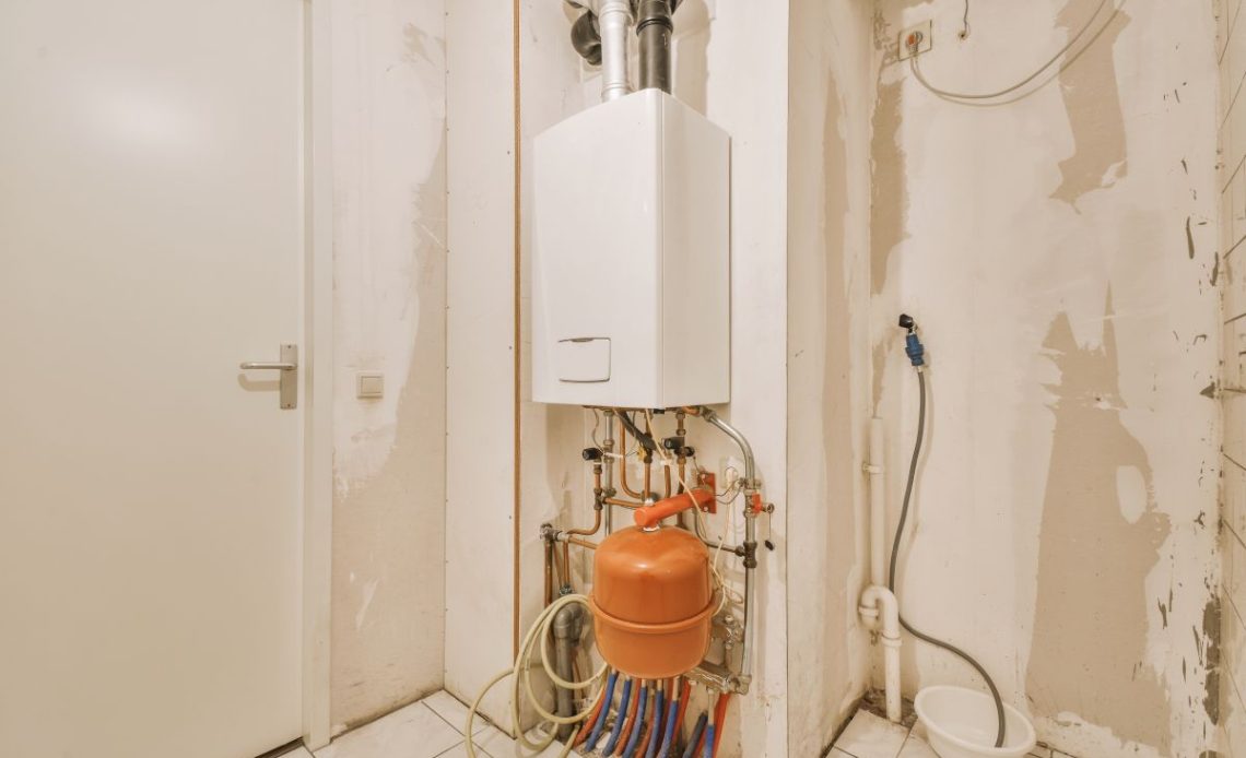 zapowietrzony bojler