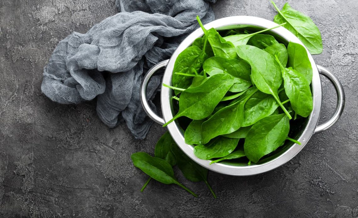 szpinak przechowywanie lisci