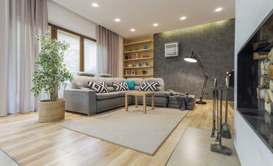 jak zaprojektować salon w domu